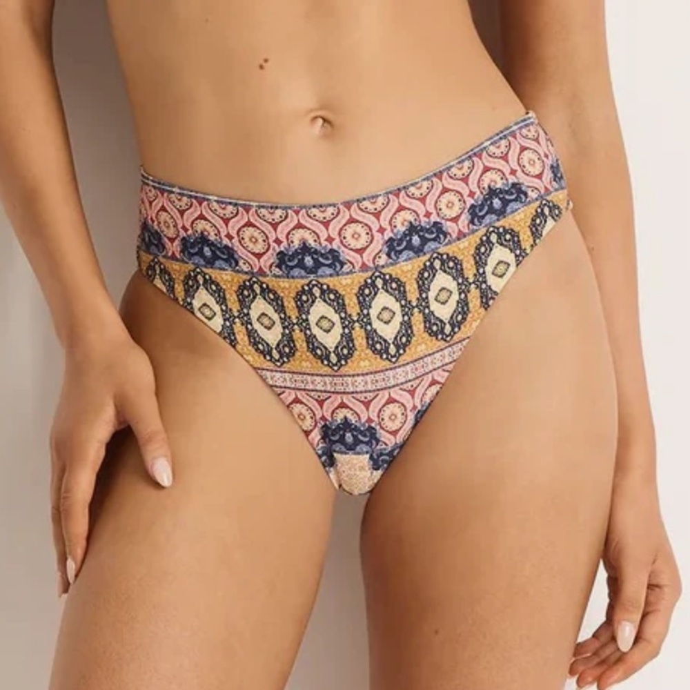 Yara style- Multicolor Patterned Swim Bottom